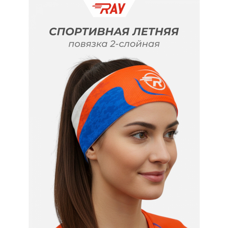 Повязка летняя облегчённая (UNI)  принт "Патриот-1" фото 1