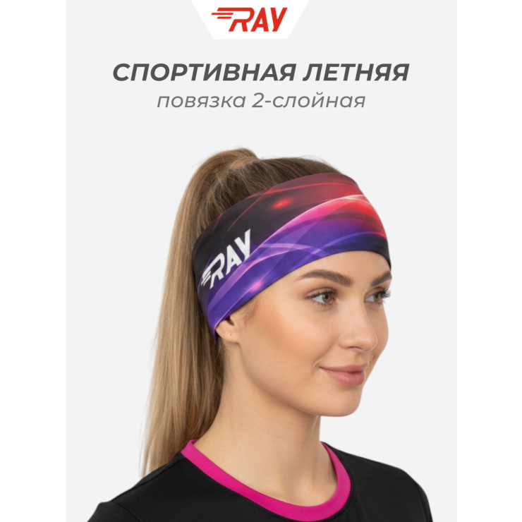 Повязка летняя облегчённая (UNI)  принт фото 1