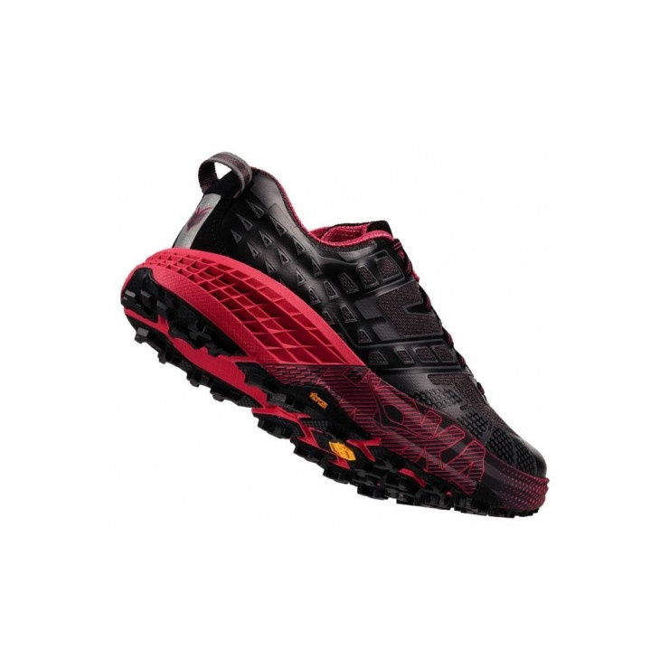 Кроссовки женские Hoka W SPEEDGOAT 2 BLACK/AZALEA  фото 2