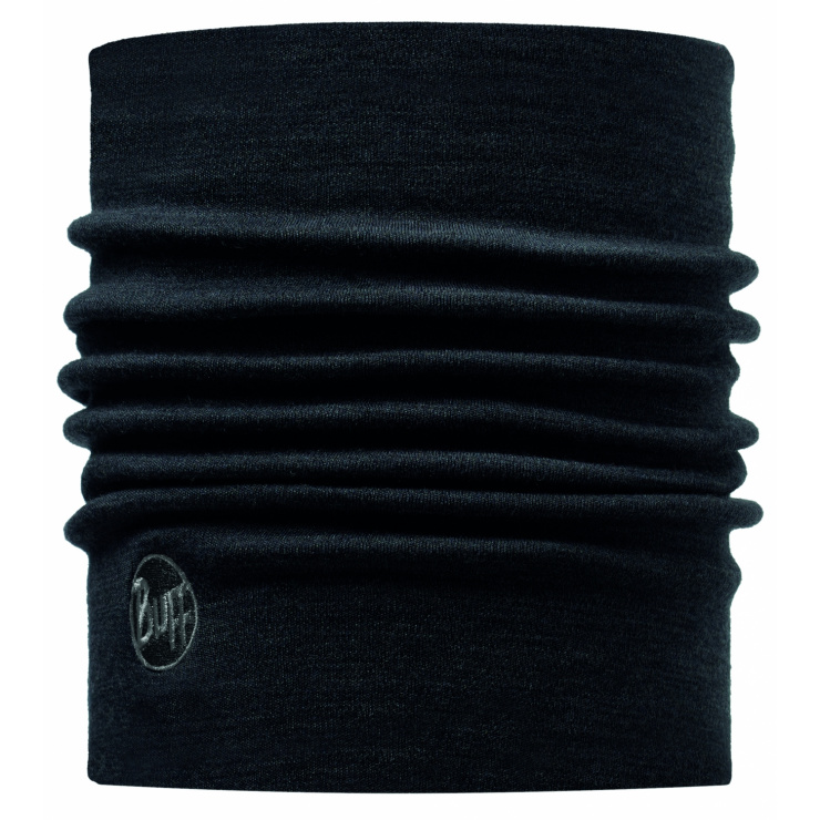 Бандана Buff Heavy Merino Wool Neckwarmer Buff Solid Black, one size фото 1