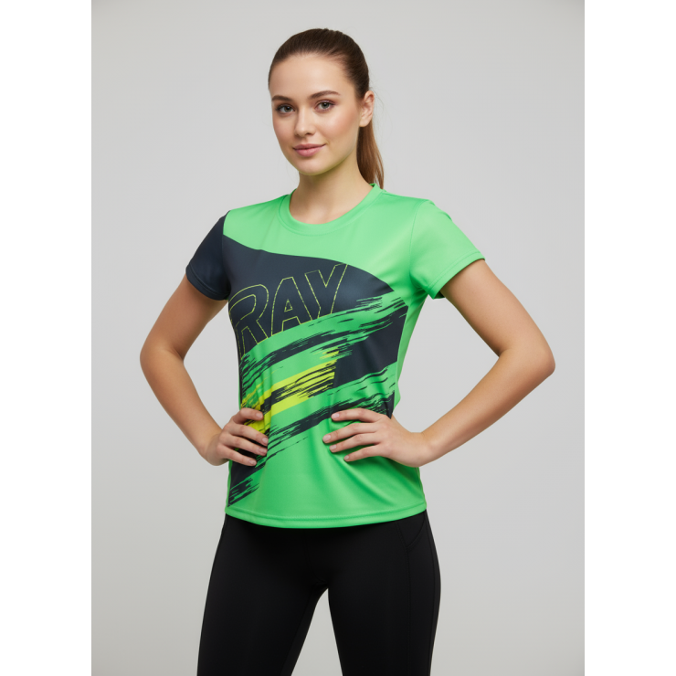 Футболка RAY (Woman) принт Весенний фото 2