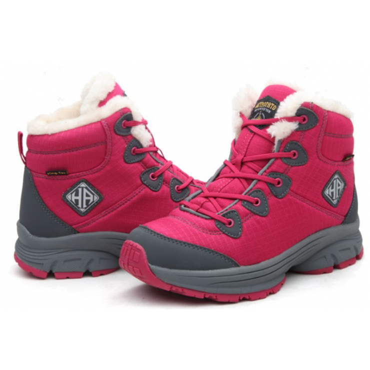 Ботинки HP5005 розовый  фото 3