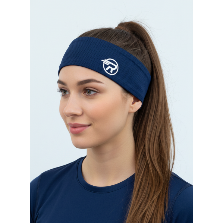 Повязка летняя облегчённая (UNI) темно-синий фото 2