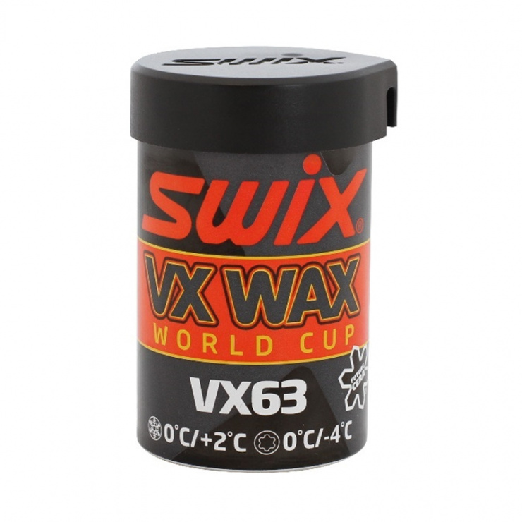 Мазь SWIX VX63 с высоким содержанием фтора   45 гр фото 1