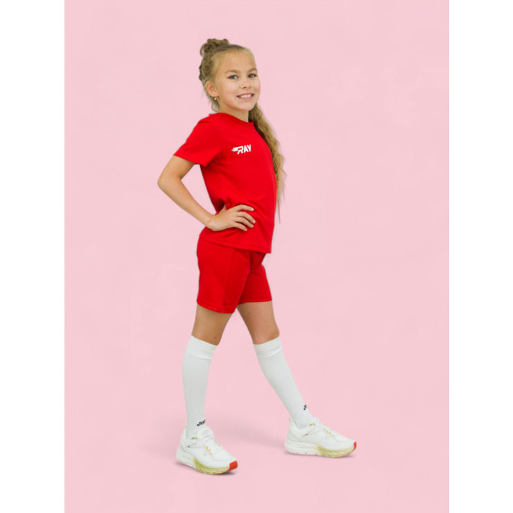 Комплект RAY (Kids) красный, лого белый  фото 6