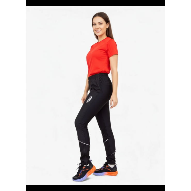 Брюки ветрозащитные RAY летние CASUAL (Woman) черный  фото 7
