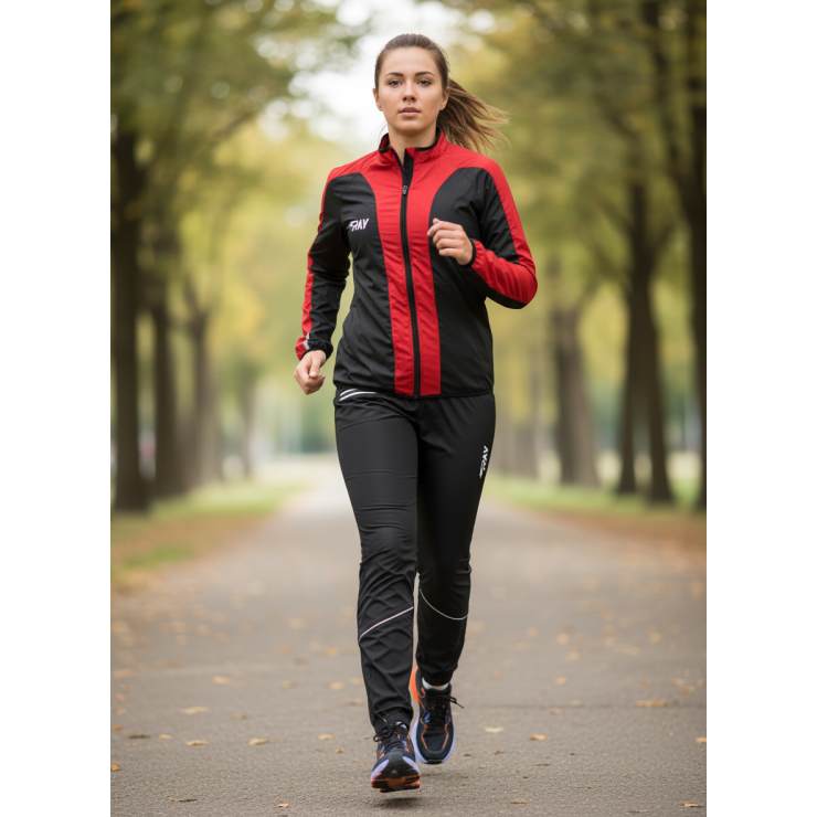 Брюки ветрозащитные RAY летние CASUAL (Woman) черный  фото 9