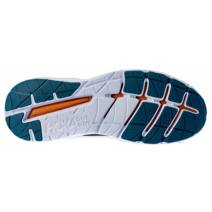 Кроссовки мужские Hoka M ELEVON CORSAIR BLUE / BRIGHT MARIGOLD фото 2