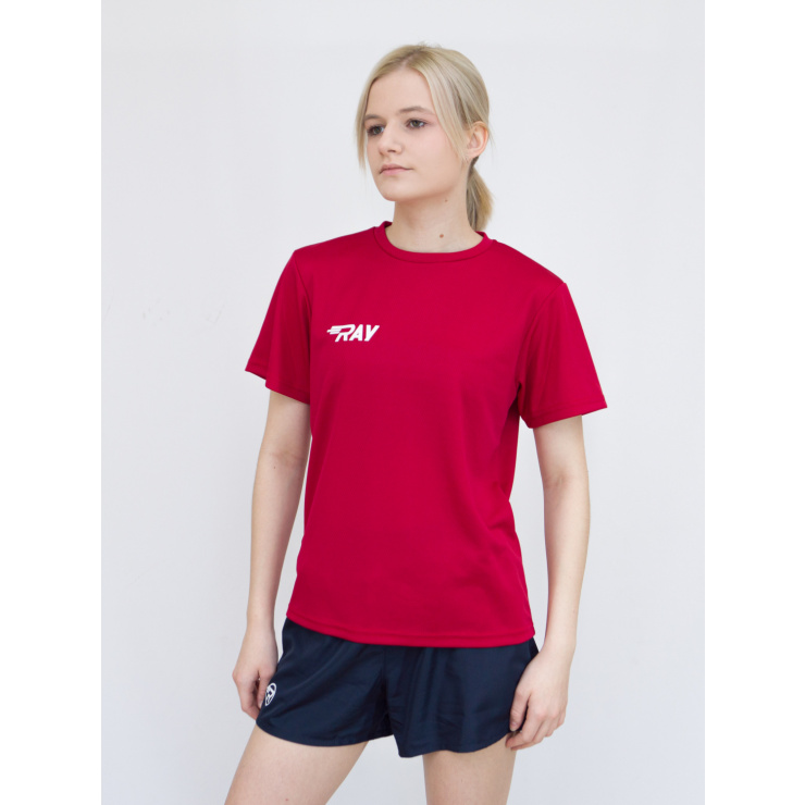 Футболка RAY (Woman) бордо фото 1