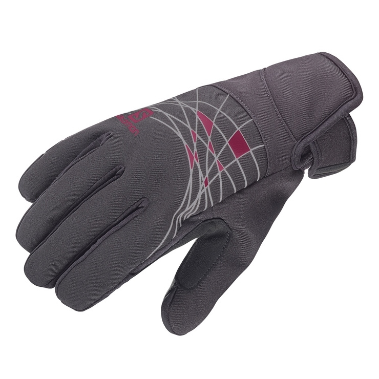 Перчатки SALOMON GLOVES RS WARM GLOVE W Black/F фото 1