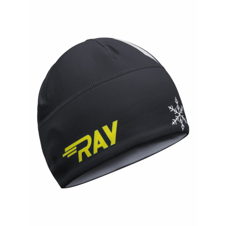 Шапочка RAY модель RACE материал термо-бифлекс черный фото 1