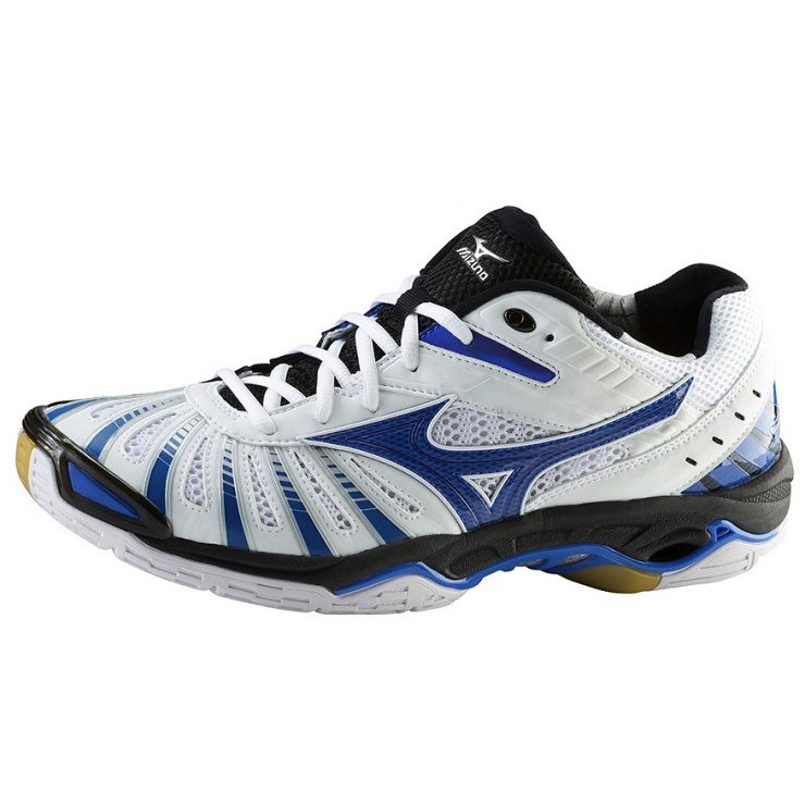 Кроссовки MIZUNO WAVE STEALTH 2, белый/синий/черный фото 1