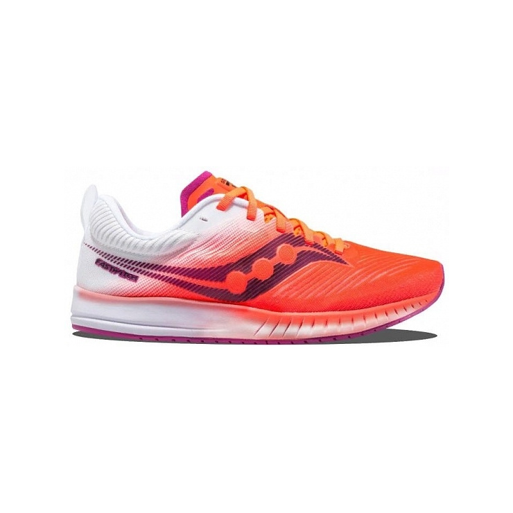 Кроссовки Saucony FASTWITCH 9 ViziRed / White (W) (2019) фото 2