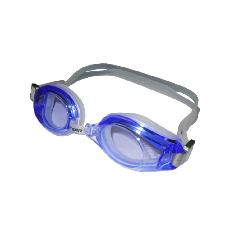 Очки плавательные Larsen R1281 синий (силикон) фото 3
