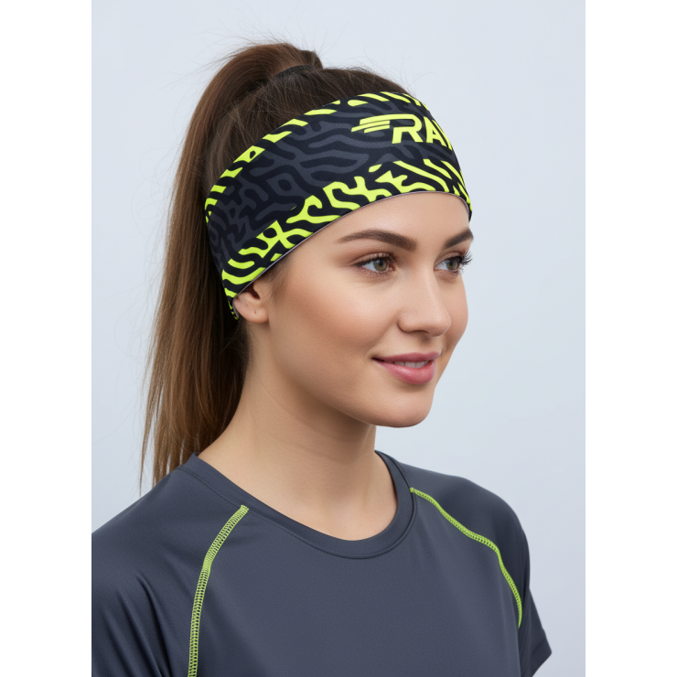 Повязка летняя облегчённая (UNI) принт тигр-лимон фото 2