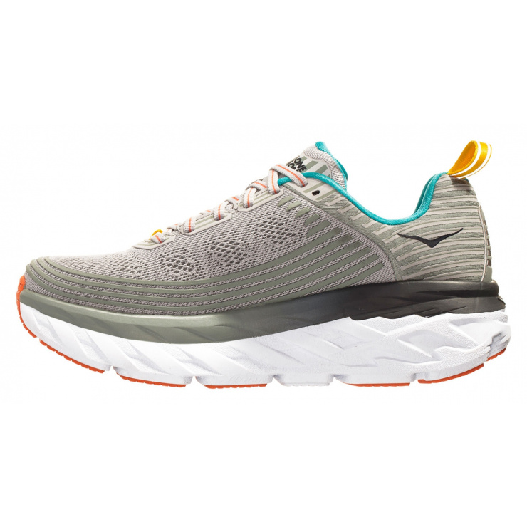 Кроссовки женские Hoka W BONDI 6 VAPOR BLUE / WROUGHT IRON фото 2