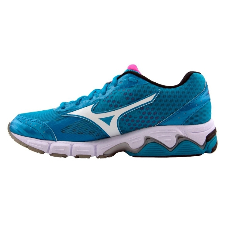 Кроссовки MIZUNO WAVE CONNECT (W), голубой/белый/розовый фото 1