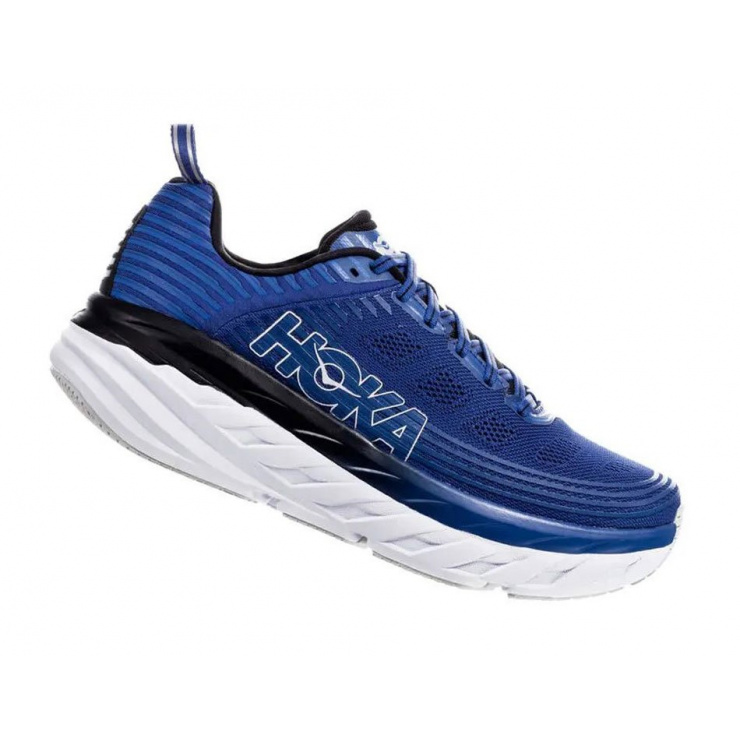 Кроссовки мужские Hoka M BONDI 6 GALAXY BLUE / ANTHRACITE фото 3