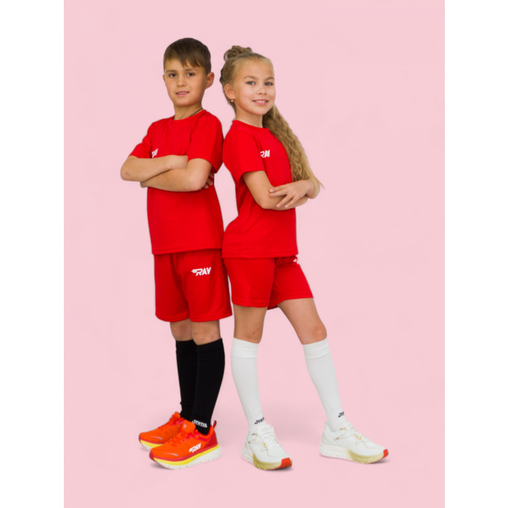 Комплект RAY (Kids) красный, лого белый  фото 3