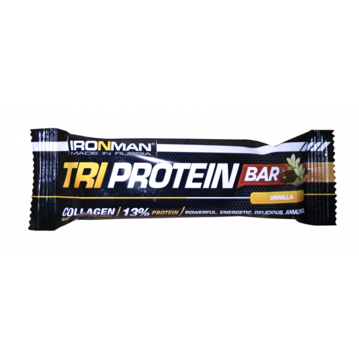 Батончик IRONMAN TRI Protein Bar 50гр. фото 1