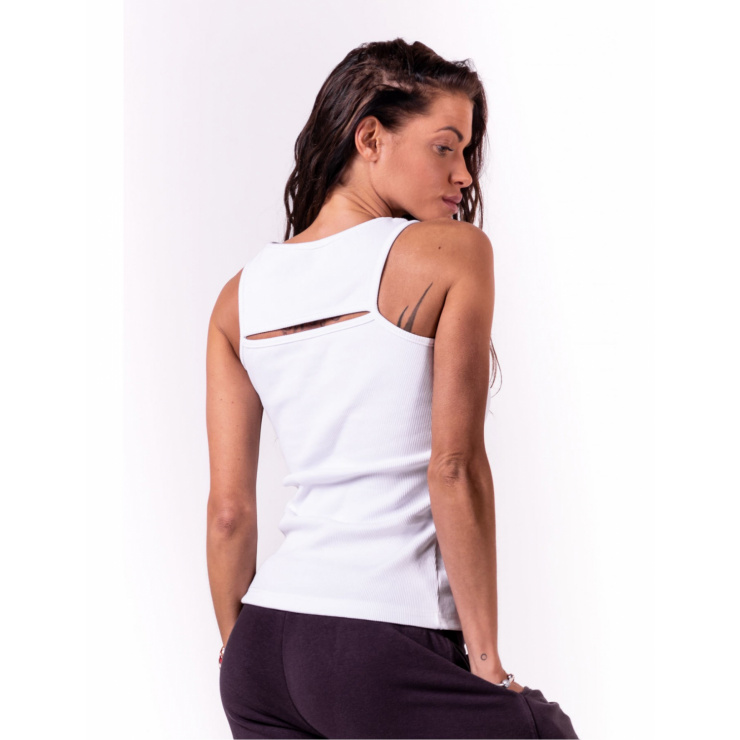 Майка Nebbia Tank Top 678 white фото 2