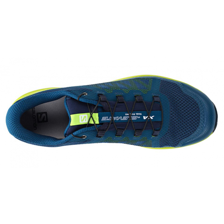 Кроссовки SALOMON XA ELEVATE Poseidon/Lime Green фото 2