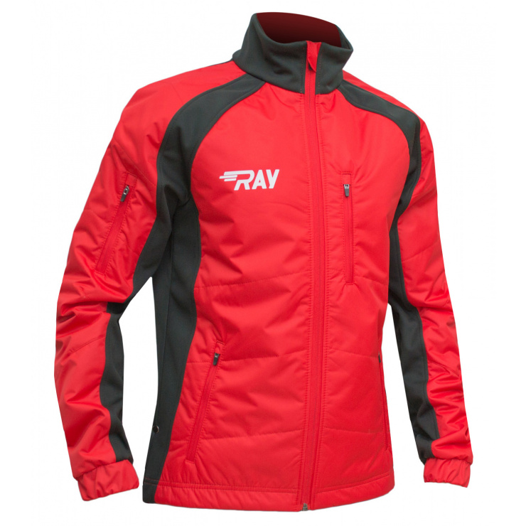 Куртка утеплённая туристическая  RAY  WS модель OUTDOOR (UNI) красный фото 3