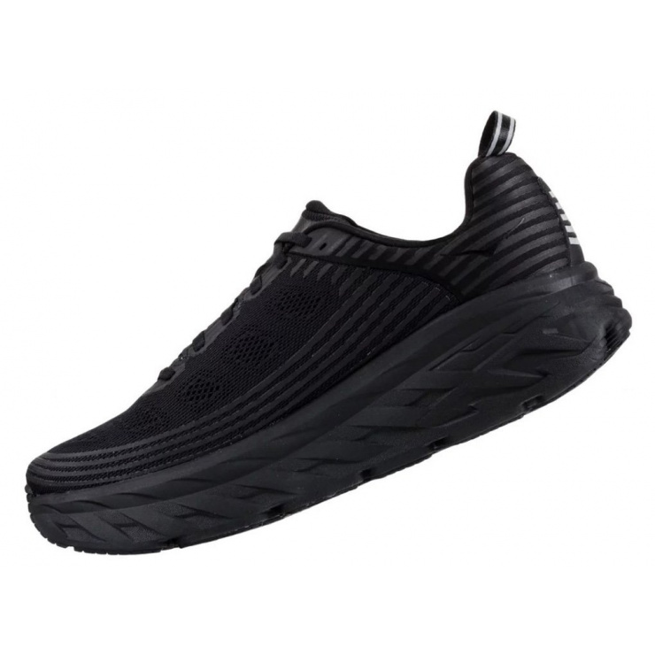 Кроссовки мужские Hoka M BONDI 6 BLACK / BLACK фото 2