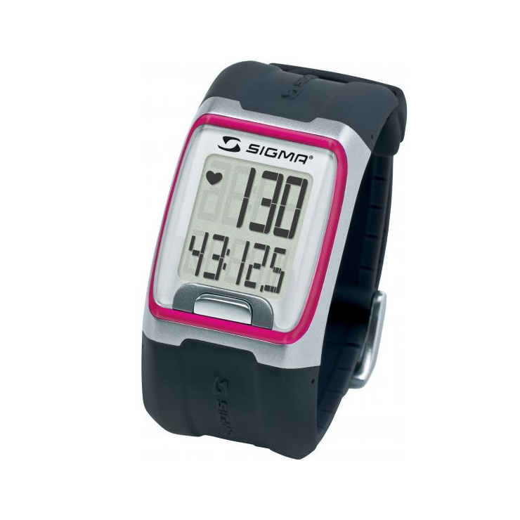 Часы спортивные SIGMA PC-3.11 PINK 3 функц.(пульсометр, секундомер, часы), розовый фото 1