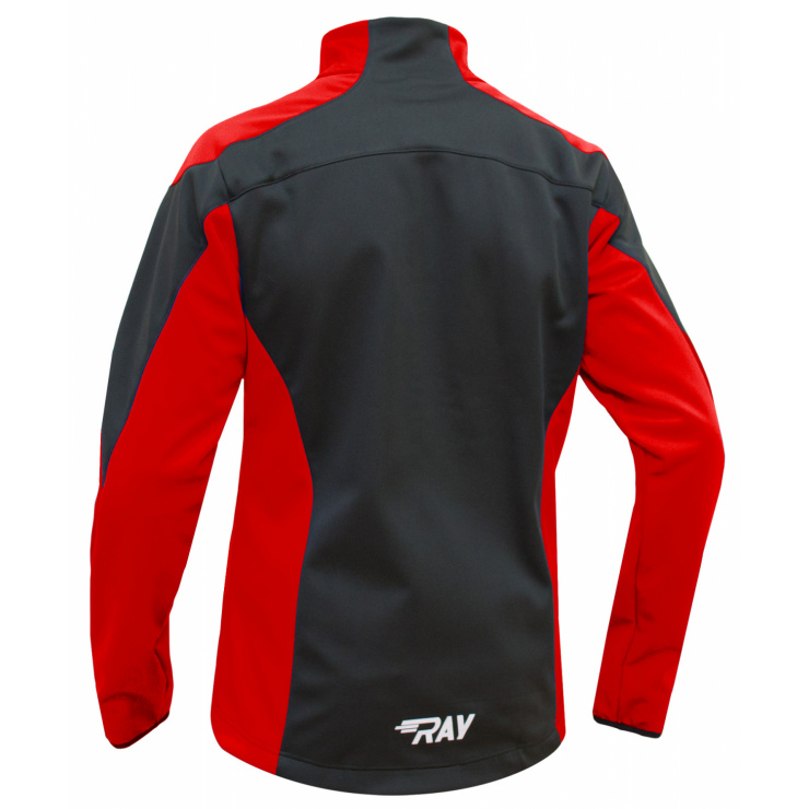 Куртка разминочная RAY WS модель RACE (Kids) черный/красный фото 2