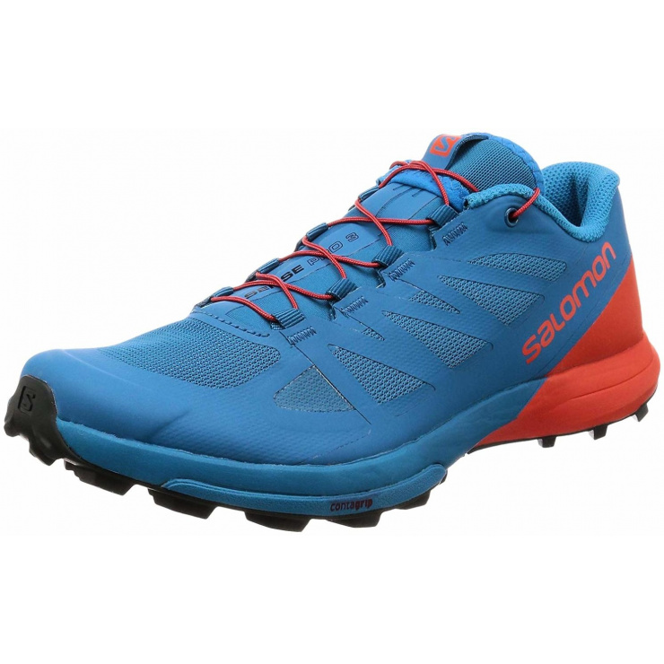 Кроссовки SALOMON SENSE PRO 3 Fjord Blue/CHERRY фото 2