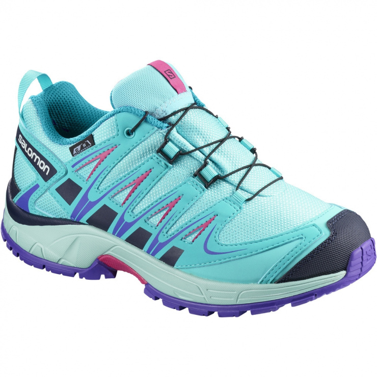 Кроссовки SALOMON XA PRO 3D CSWP K Blue Cu фото 1