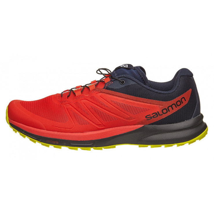 Кроссовки SALOMON SENSE PRO 2 Fiery Red/Night Sk фото 2