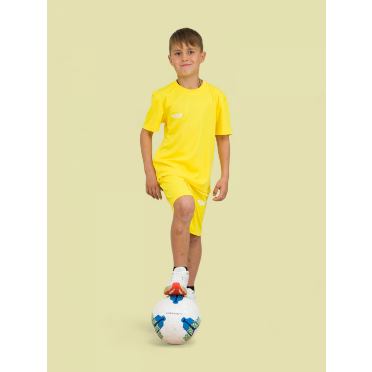Комплект RAY (Kids) желтый, лого белый  фото 11