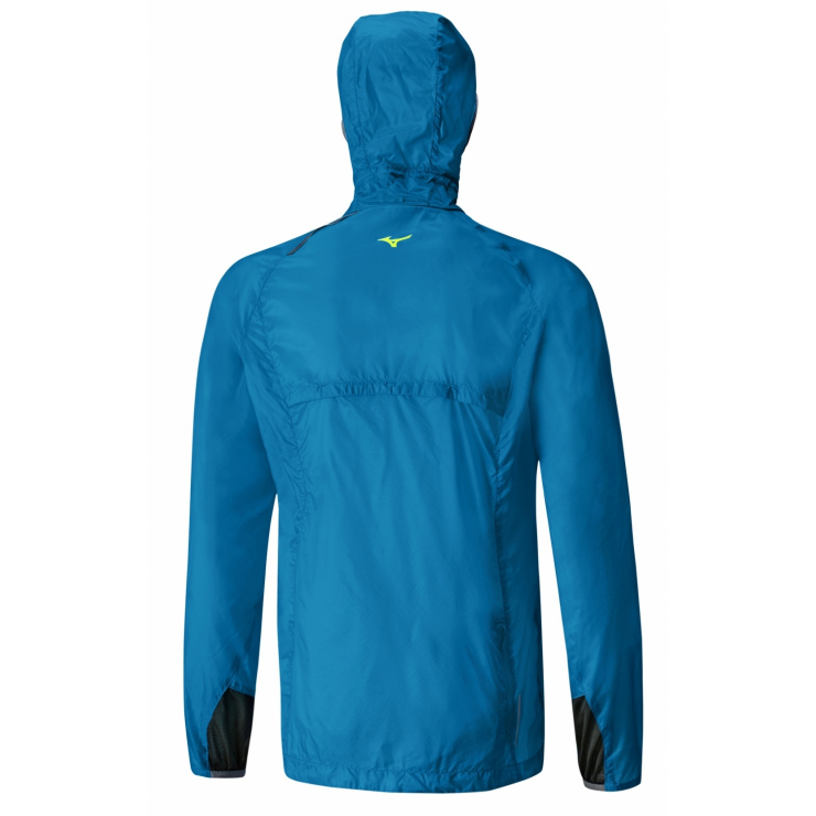 Ветровка MIZUNO Lightweight Hoody Jacket голубой фото 1