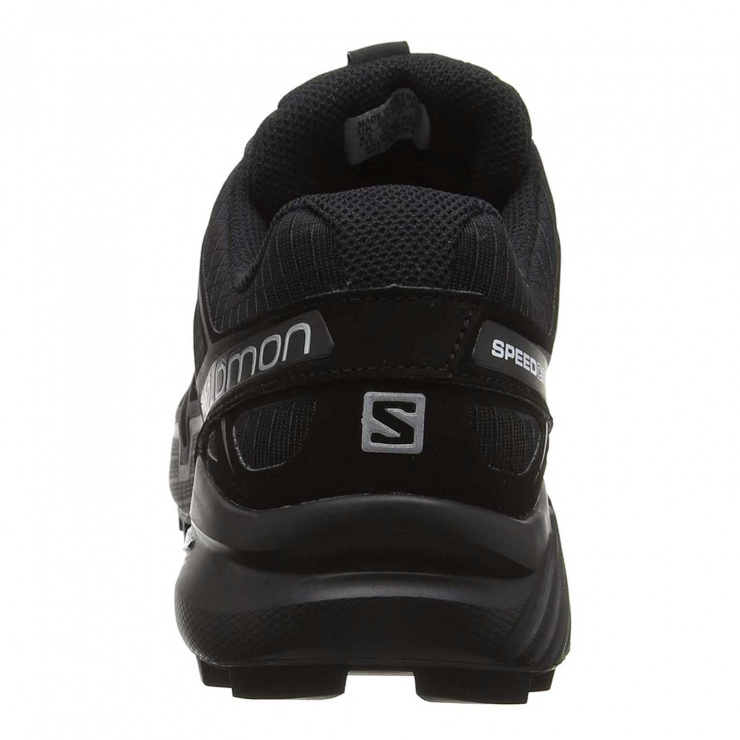 Кроссовки SALOMON SPEEDCROSS 4 WIDE Bk/Bk/BLACK фото 4