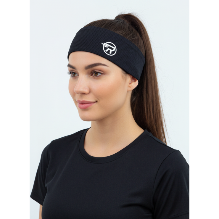 Повязка летняя облегчённая (UNI) черный фото 3