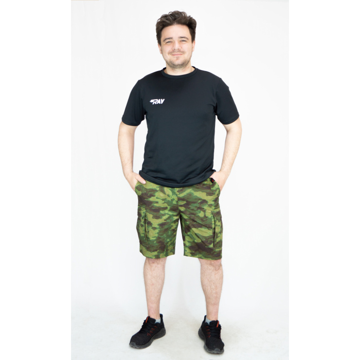 Шорты RAY (Men) Military зеленый фото 6