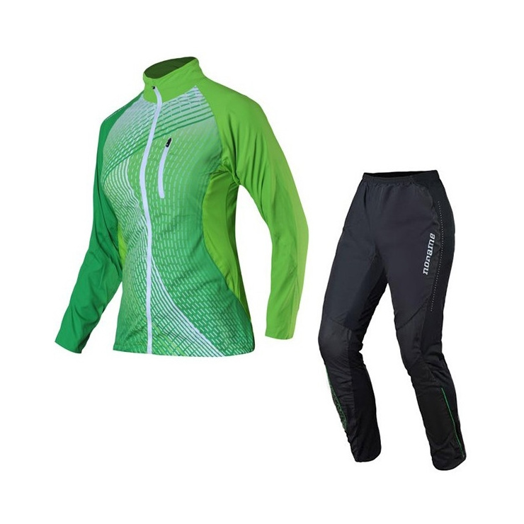 Костюм NONAME PRO TAILWIND SUIT WOS лайм-черный ветрозащитный (W) фото 1