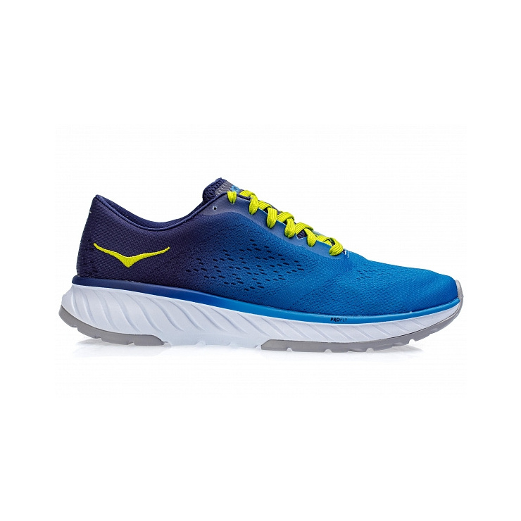 Кроссовки мужские Hoka M CAVU 2 FRENCH BLUE / LIME GREEN фото 1