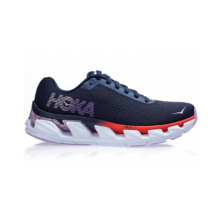 Кроссовки женские Hoka W ELEVON BLACK IRIS / LAVENDULA фото 1