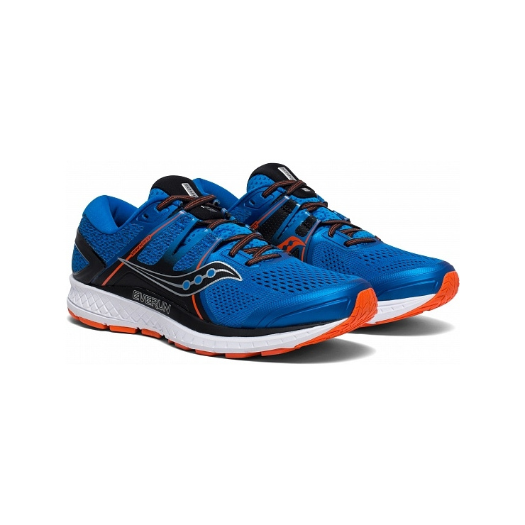 Кроссовки Saucony OMNI ISO Blue/Orange (2019) фото 1