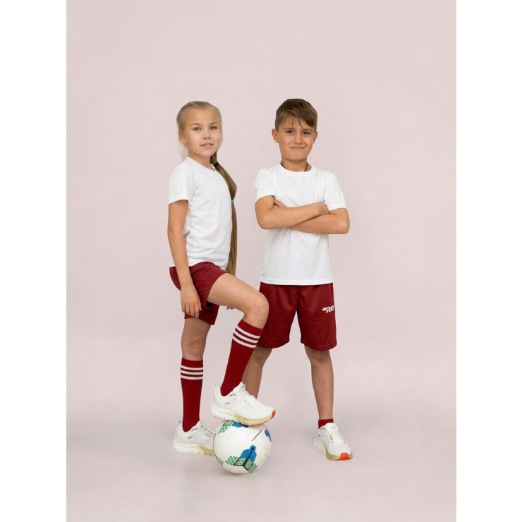 Комплект RAY (Kids) белый-бордовый фото 1