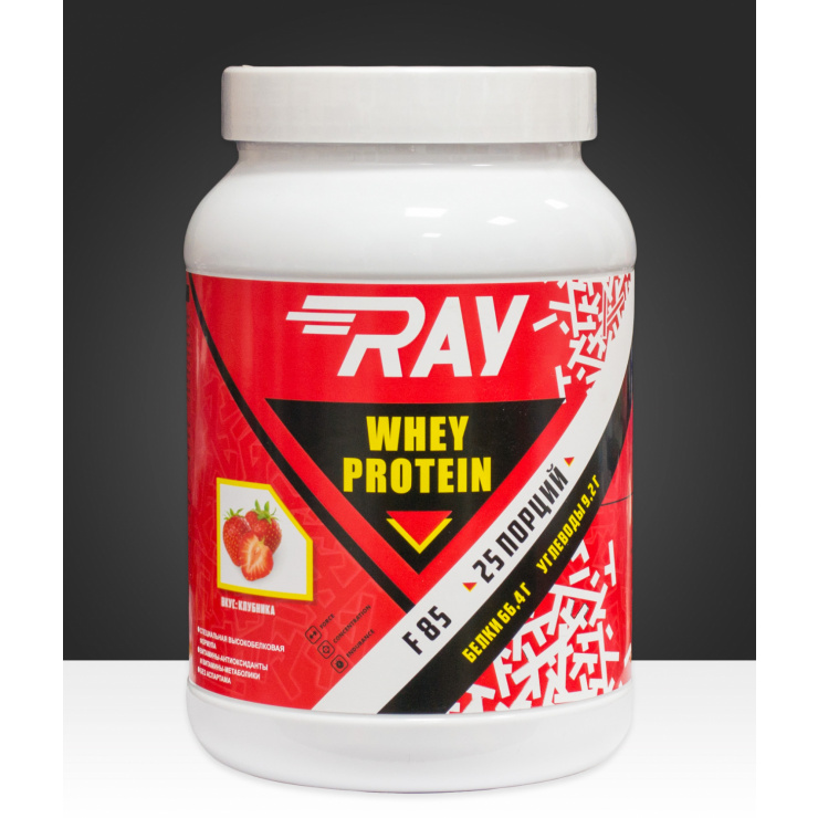 Whey Protein RAY F85 (гейнер + восстановление) 1000 гр. банка фото 1