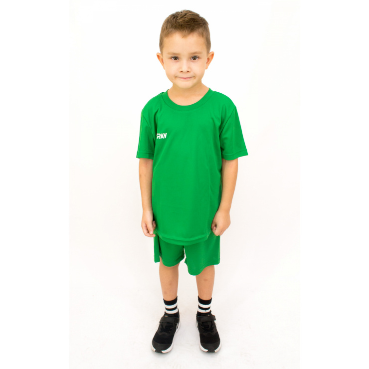 Комплект RAY (Kids) зеленый, лого белый  фото 2