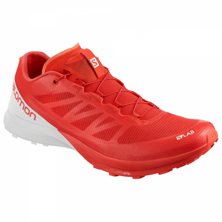 Кроссовки SALOMON S/LAB SENSE 7 Racing Red/White фото 1