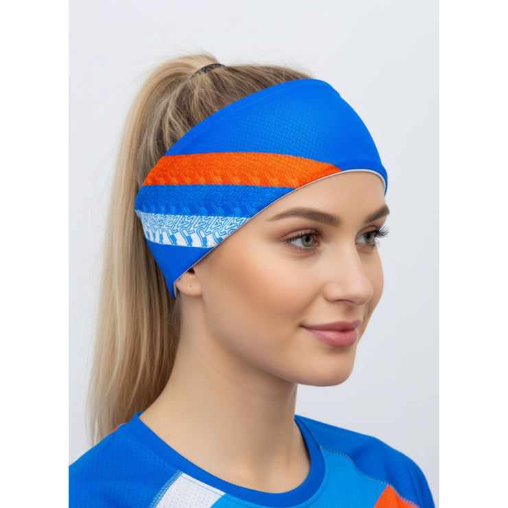 Повязка летняя облегчённая (UNI) принт Триколор 1 фото 2