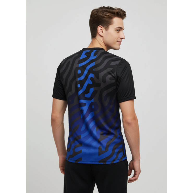 Футболка RAY (Men) принт тигр синий/синий фото 2