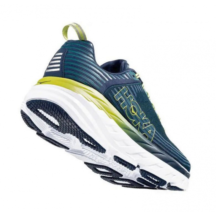 Кроссовки мужские Hoka M BONDI 6 DEEP TEAL / GREEN OASIS фото 5