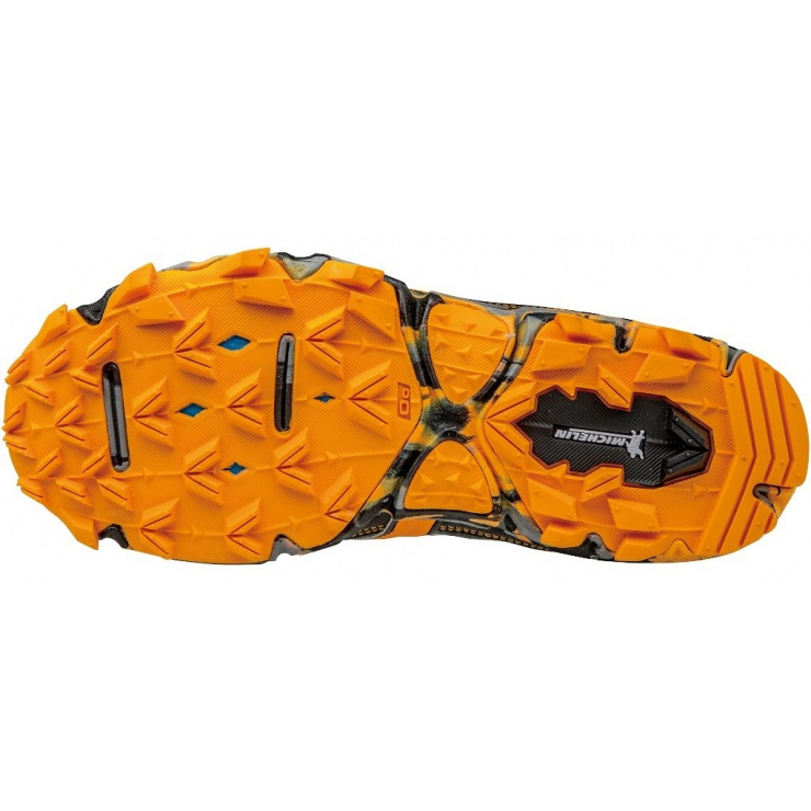 Кроссовки MIZUNO WAVE HAYATE 3 (W), темно-серый/оранжевый/черный фото 2